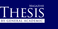 Thesis Magazine by General Academic